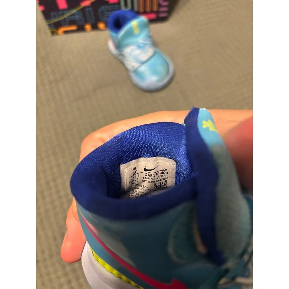 Toddler 5C Nike Kyrie 6 Pool Party DA5170 409